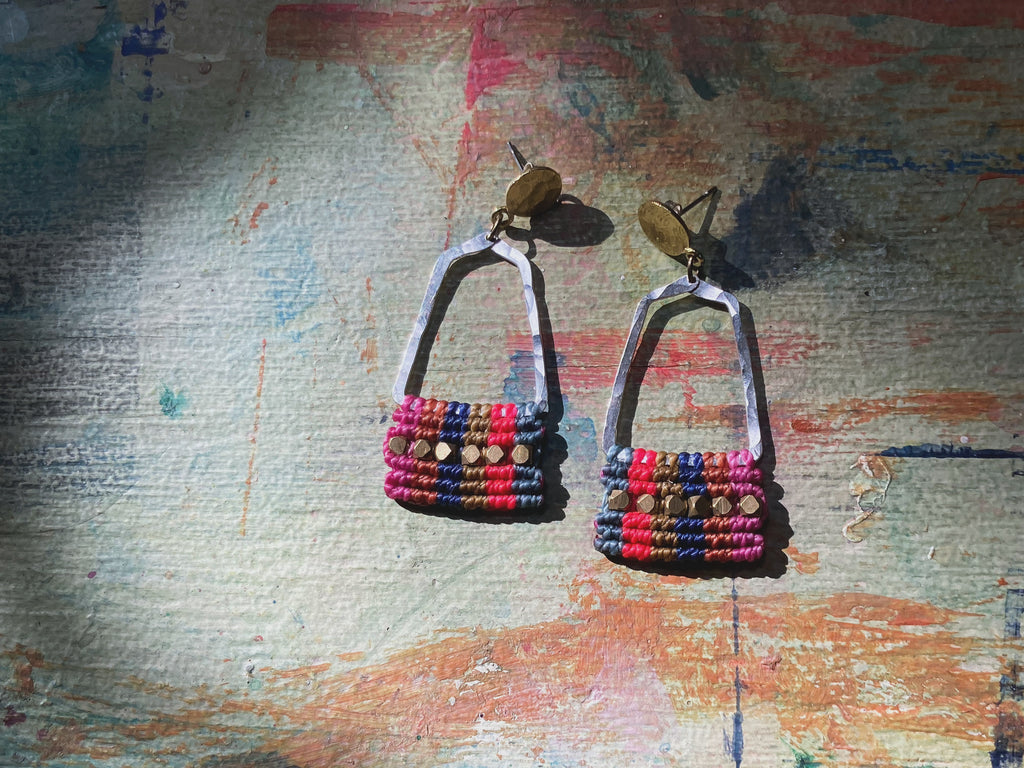 Silver Esther Earrings