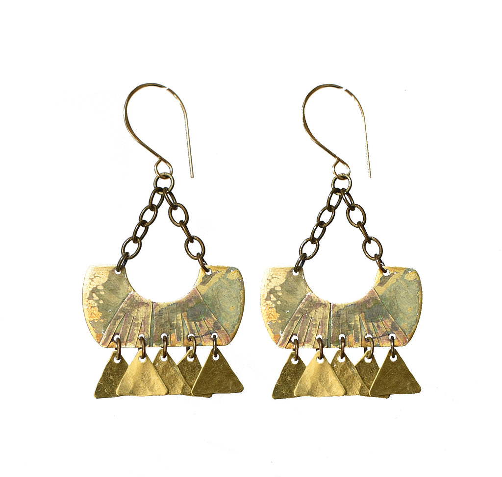 Chandelier Chain Earrings