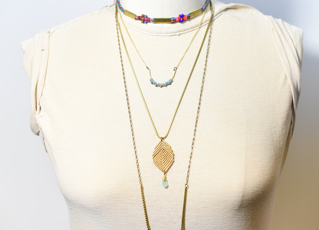 Woven Choker Necklace