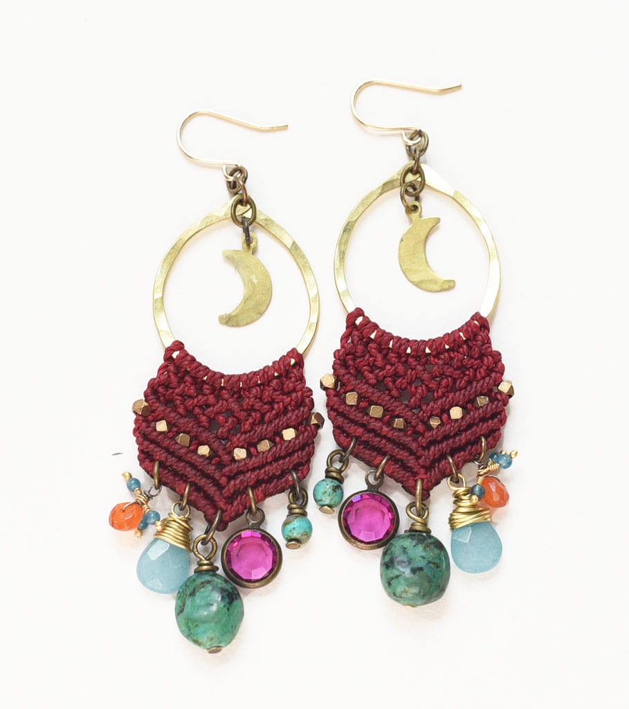 Celestial Woven Earrings