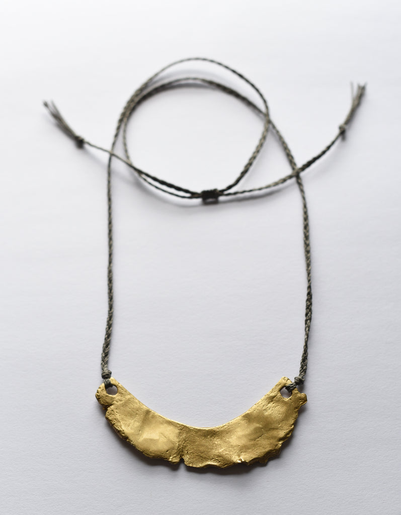 Torn Clay Cast Necklace