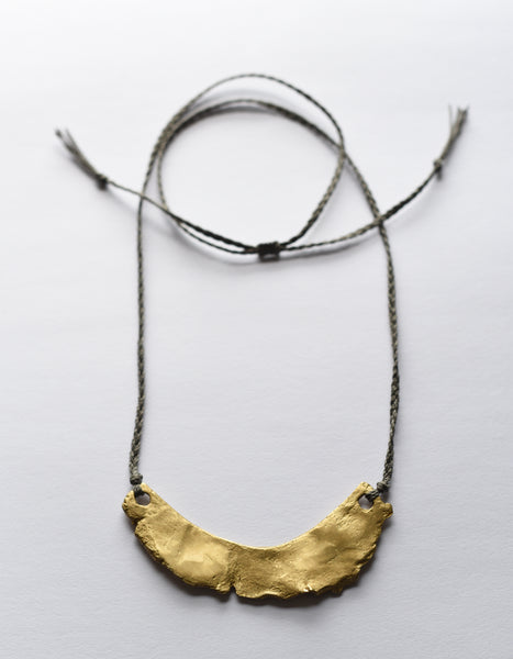 Torn Clay Cast Necklace