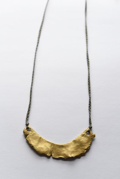 Torn Clay Cast Necklace
