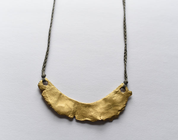 Torn Clay Cast Necklace
