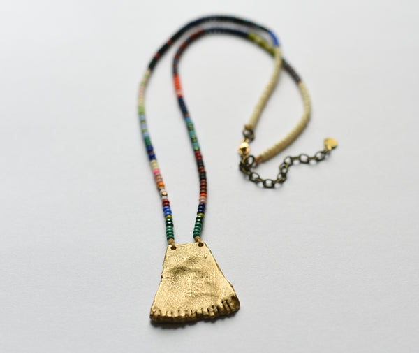 Cuero Franja Necklace
