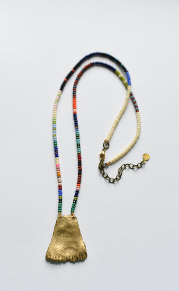 Cuero Franja Necklace