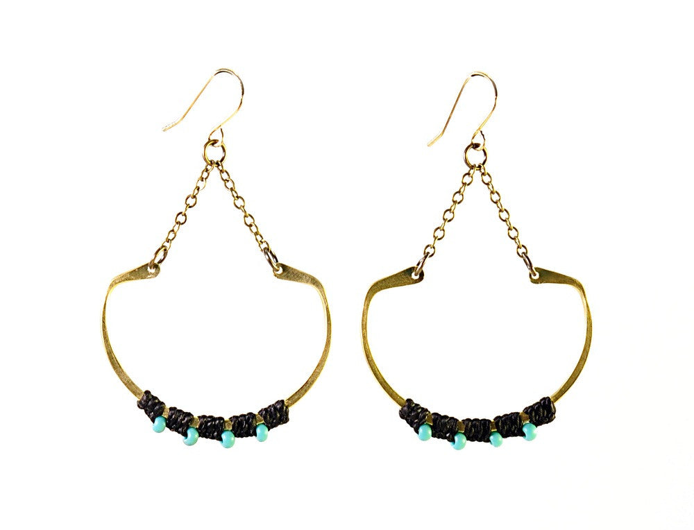 Sunken Moon Earrings