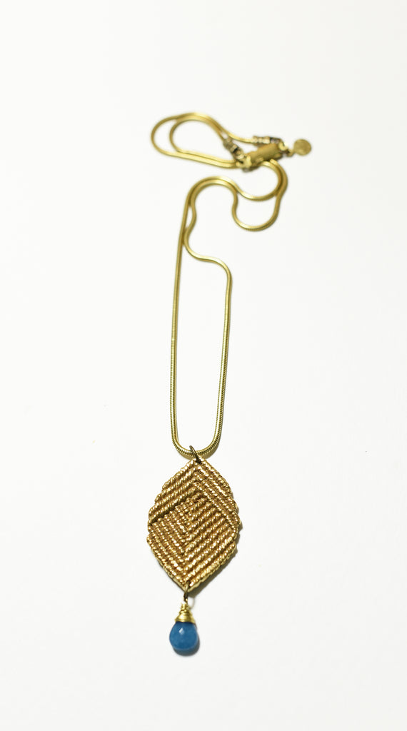 Gilded Buddha Necklace