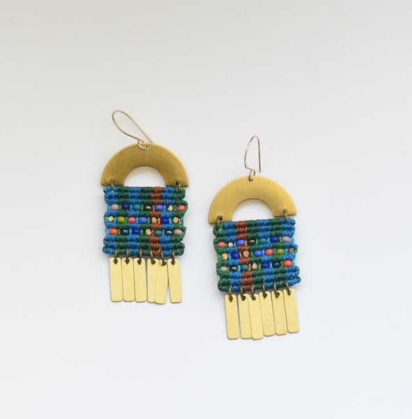Tapestry Arch Earrings