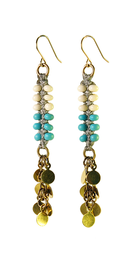Cascading Zipper Earrings