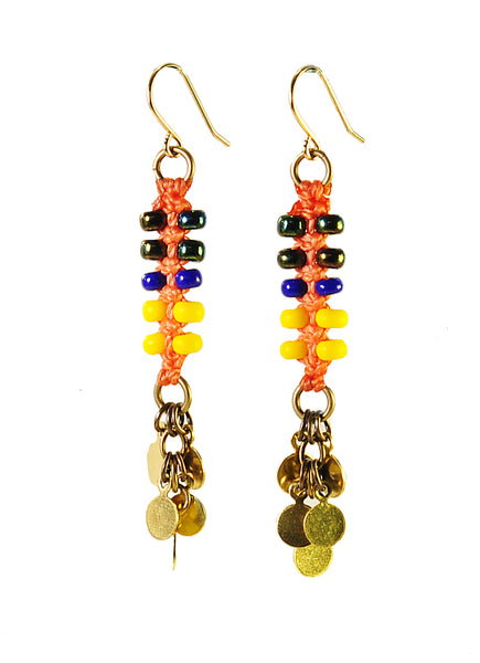 Cascading Zipper Earrings