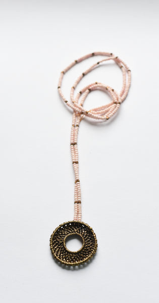 Woven Bolsa Necklace