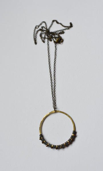 Full Moon Pendant Long